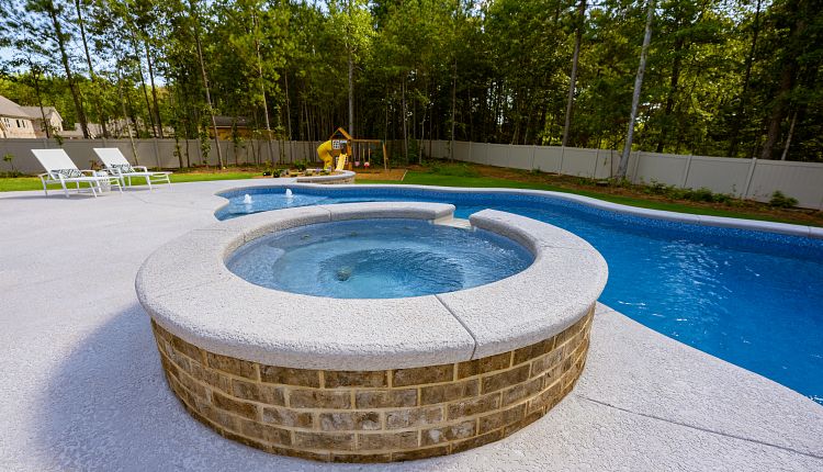 adding spa to a pool step by step