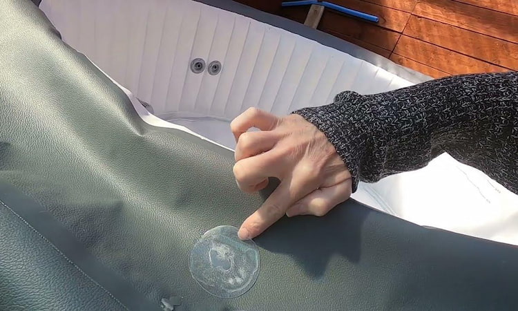 how to patch an inflatable hot tub