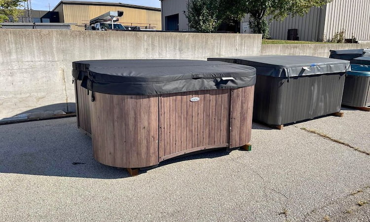 how to sell a used hot tub