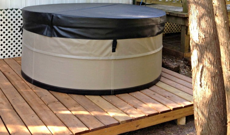 maintenance tips for a hot tub on the deck