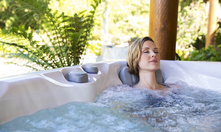 maintenance tips for using floating chlorine dispensers in a hot tub