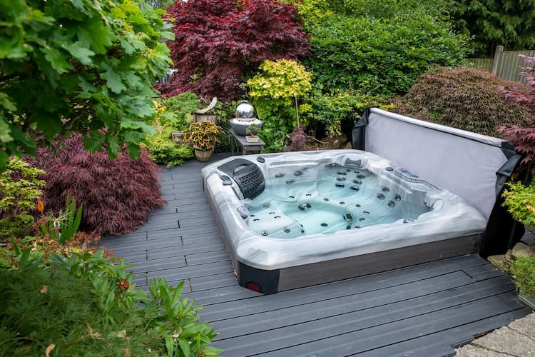 How Close Can a Hot Tub Be to a House?