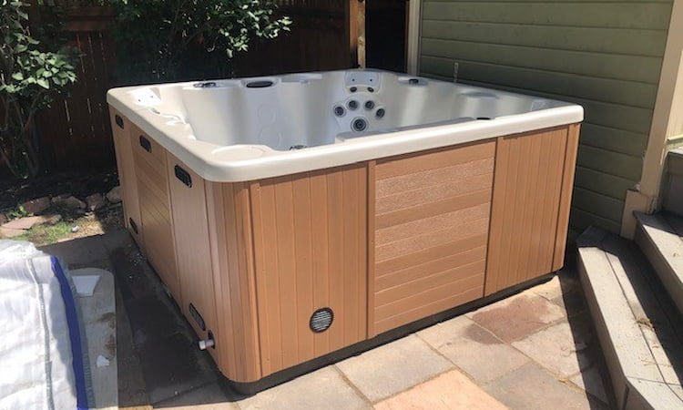 shimming hot tub step by step